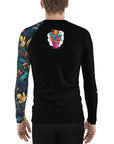 Floral Focus Men's Rash Guard