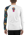 Floral Focus Men's Rash Guard