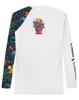 Floral Focus Men's Rash Guard