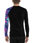 Psychedelic Skulls Men's Rash Guard