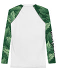 Green Feathers Men's Rash Guard