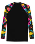 Graffiti Style Men's Rash Guard