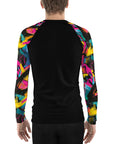 Graffiti Style Men's Rash Guard