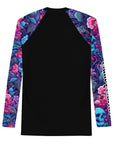 Psychedelic Skulls Men's Rash Guard