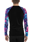 Psychedelic Skulls Men's Rash Guard