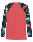 Crimson Waves Men's Rash Guard