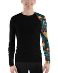 Floral Focus Men's Rash Guard