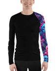 Psychedelic Skulls Men's Rash Guard