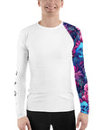 Psychedelic Skulls Men's Rash Guard