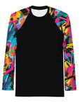 Graffiti Style Men's Rash Guard