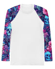 Psychedelic Skulls Men's Rash Guard