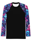 Psychedelic Skulls Men's Rash Guard