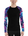 Psychedelic Skulls Men's Rash Guard