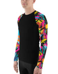 Graffiti Style Men's Rash Guard