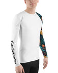 Floral Focus Men's Rash Guard