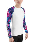 Psychedelic Skulls Men's Rash Guard