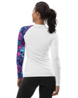 Psychedelic Skulls Women's Rash Guard