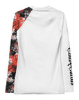 Red Magewave Women's Black Rash Guard