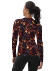 Autumn Leaves Women's Rash Guard