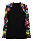 Graffiti Style Women's Rash Guard