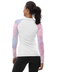 Cotton Candy Chaos Women's Rash Guard