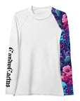 Psychedelic Skulls Women's Rash Guard