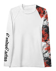 Red Magewave Women's Black Rash Guard