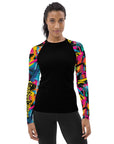 Graffiti Style Women's Rash Guard