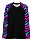 Serrated Synthwave Women's Rash Guard