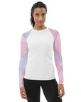 Cotton Candy Chaos Women's Rash Guard