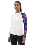 Psychedelic Skulls Women's Rash Guard