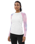 Cotton Candy Chaos Women's Rash Guard