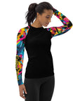 Graffiti Style Women's Rash Guard