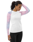 Cotton Candy Chaos Women's Rash Guard