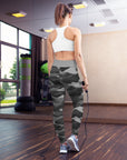 Gray Camo Leggings