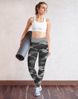 Gray Camo Leggings