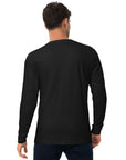 Men's Long Sleeve Fitted Crew