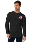 Men's Long Sleeve Fitted Crew