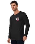 Men's Long Sleeve Fitted Crew